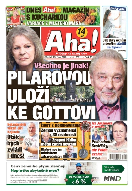 E-magazín AHA! - 29.10.2020 - CZECH NEWS CENTER a. s.