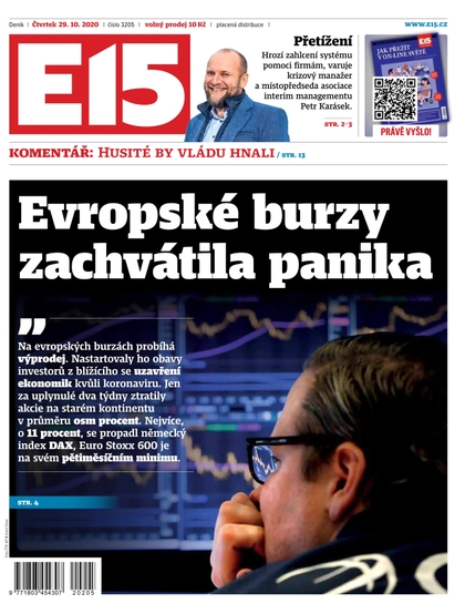 E-magazín E15 - 29.10.2020 - CZECH NEWS CENTER a. s.