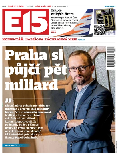 E-magazín E15 - 27.11.2020 - CZECH NEWS CENTER a. s.