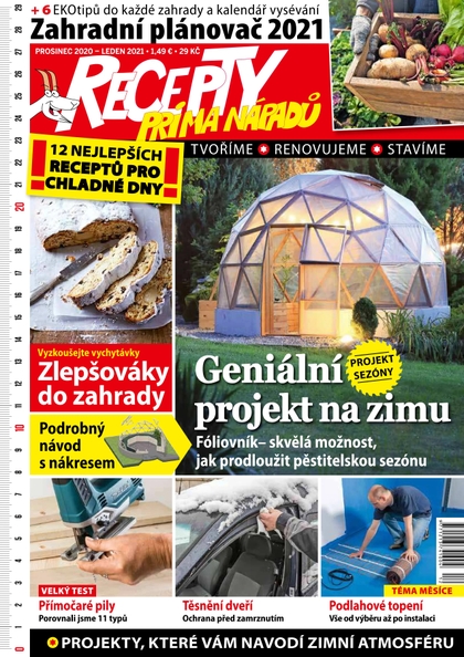 E-magazín Recepty prima nápadů 12/2020-1/2021 - Jaga Media, s. r. o.