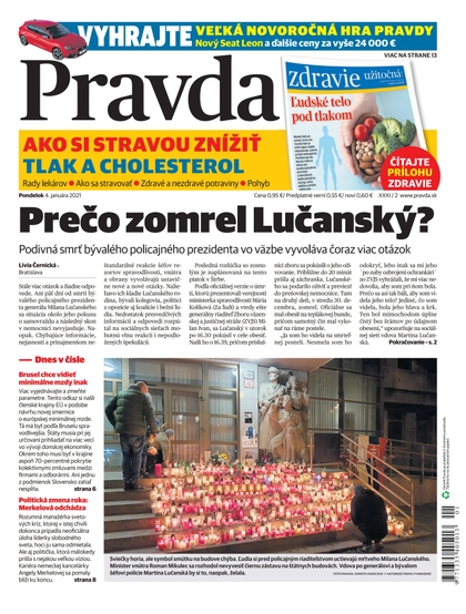 E-magazín Denník Pravda 4. 1. 2021 - OUR MEDIA SR a. s.