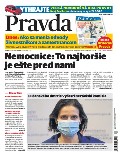 E-magazín Denník Pravda 5. 1. 2021 - OUR MEDIA SR a. s.