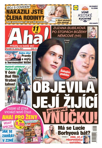 E-magazín AHA! - 18.1.2021 - CZECH NEWS CENTER a. s.