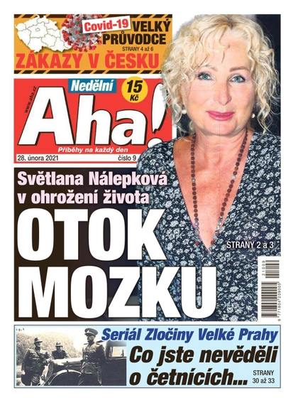 E-magazín Nedělní AHA! - 28.2.2021 - CZECH NEWS CENTER a. s.
