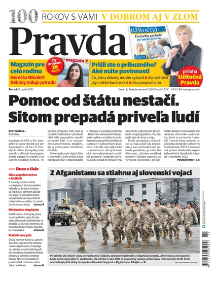 E-magazín Dennik Pravda 15. 4. 2021 - OUR MEDIA SR a. s.