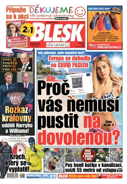 E-magazín Blesk - 17.4.2021 - CZECH NEWS CENTER a. s.