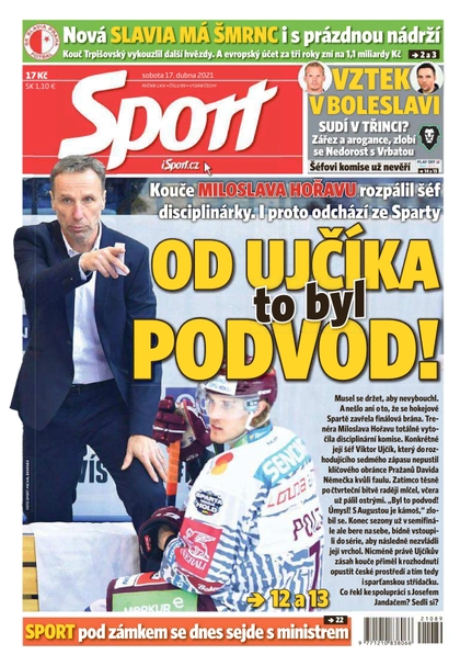 E-magazín Sport - 17.4.2021 - CZECH NEWS CENTER a. s.