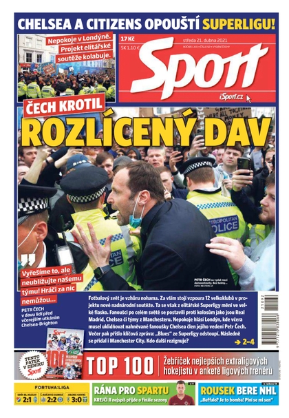 E-magazín Sport - 21.4.2021 - CZECH NEWS CENTER a. s.