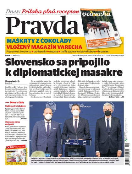 E-magazín Denník Pravda 23. 4. 2021 - OUR MEDIA SR a. s.