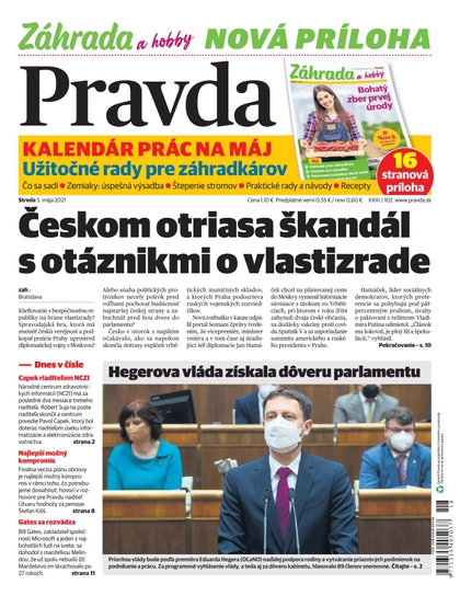 E-magazín Denník Pravda 5. 5. 2021 - OUR MEDIA SR a. s.