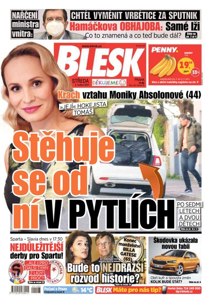 E-magazín Blesk - 5.5.2021 - CZECH NEWS CENTER a. s.