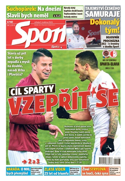 E-magazín Sport - 5.5.2021 - CZECH NEWS CENTER a. s.