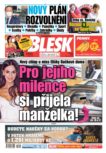 E-magazín Blesk - 7.5.2021 - CZECH NEWS CENTER a. s.