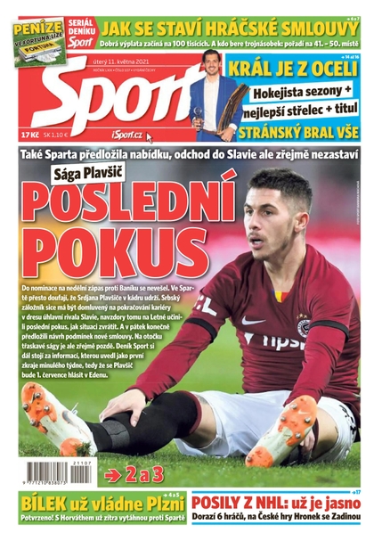 E-magazín Sport - 11.5.2021 - CZECH NEWS CENTER a. s.