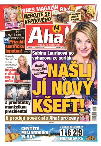 E-magazín AHA! - 13.5.2021 - CZECH NEWS CENTER a. s.