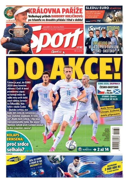 E-magazín Sport - 14.6.2021 - CZECH NEWS CENTER a. s.