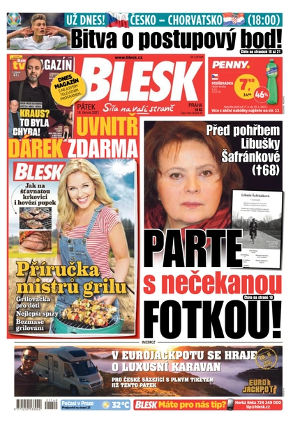 E-magazín Blesk - 18.6.2021 - CZECH NEWS CENTER a. s.