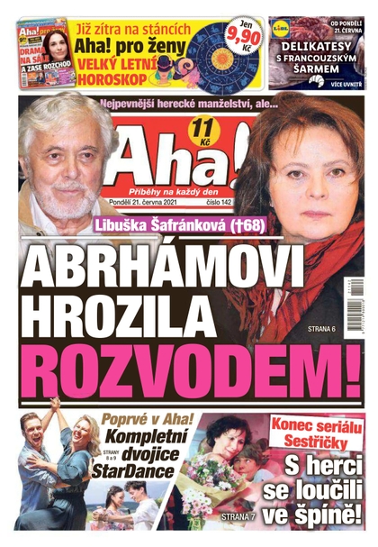E-magazín AHA! - 21.6.2021 - CZECH NEWS CENTER a. s.
