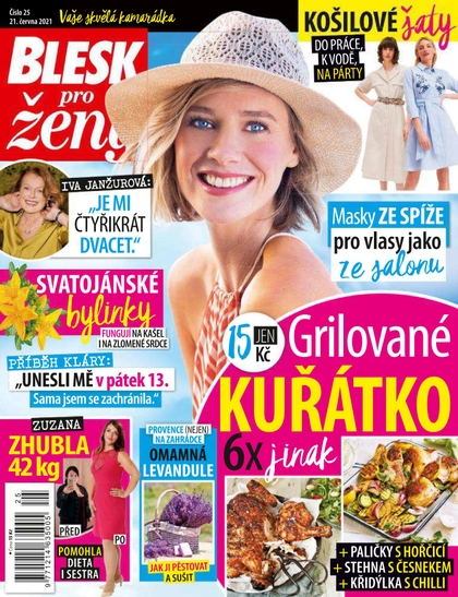 E-magazín Blesk pro ženy - 25/2021 - CZECH NEWS CENTER a. s.