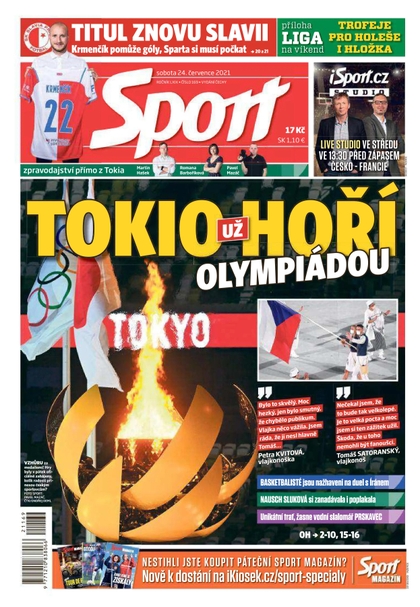 E-magazín Sport - 24.7.2021 - CZECH NEWS CENTER a. s.