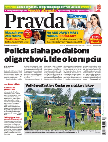 E-magazín Denník Pravda 5. 8. 2021 - OUR MEDIA SR a. s.