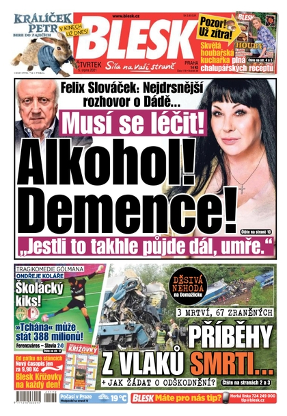 E-magazín Blesk - 5.8.2021 - CZECH NEWS CENTER a. s.