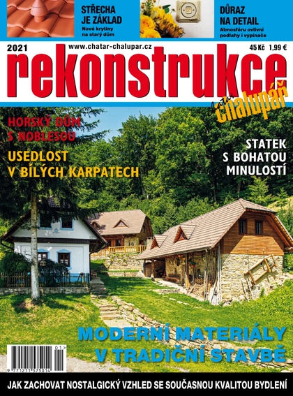 E-magazín Rekonstrukce 2021 - příloha Chatař Chalupář  - Časopisy pro volný čas s. r. o.