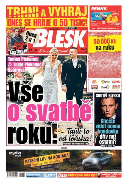 E-magazín Blesk - 24.9.2021 - CZECH NEWS CENTER a. s.