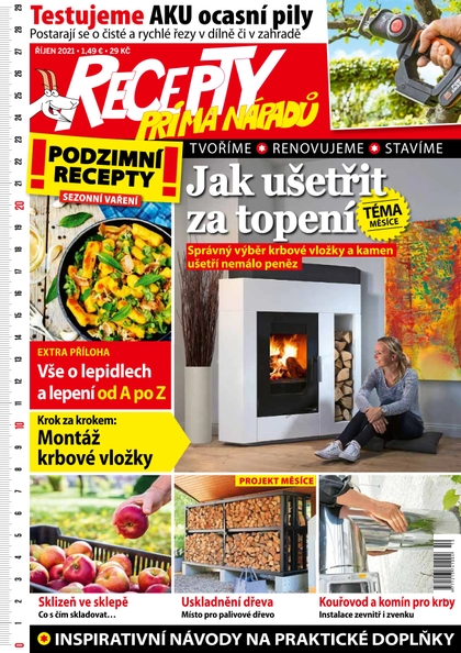 E-magazín Recepty prima nápadů 10/2021 - Jaga Media, s. r. o.