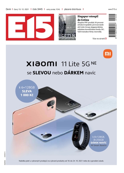 E-magazín E15 - 19.10.2021 - CZECH NEWS CENTER a. s.