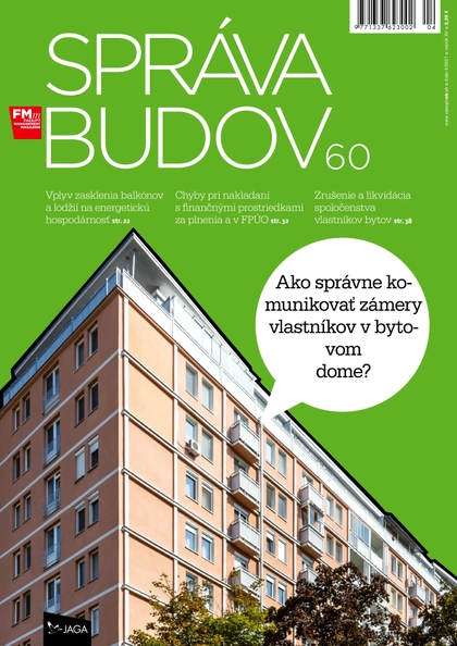 E-magazín Správa Budov 2021 04 - JAGA GROUP, s.r.o. 