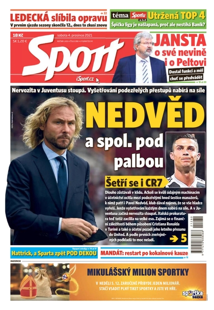 E-magazín Sport - 4.12.2021 - CZECH NEWS CENTER a. s.
