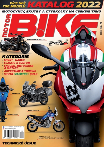 E-magazín Motorbike Katalog 2022 - X Ray Media, s.r.o.