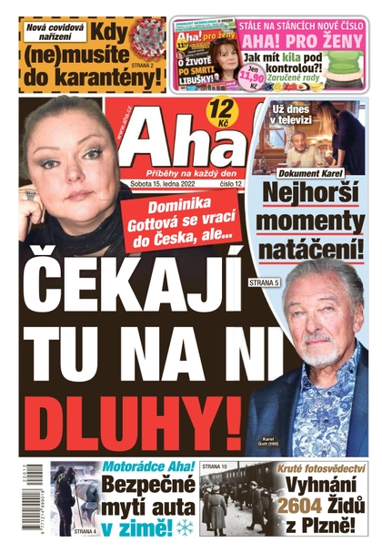E-magazín AHA! - 15.1.2022 - CZECH NEWS CENTER a. s.