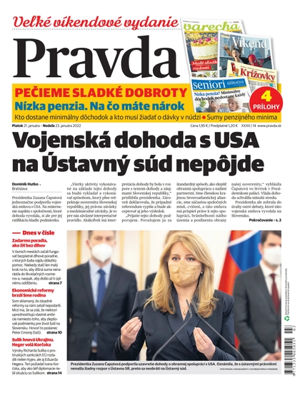 E-magazín Denník Pravda 21. 1. 2022 - OUR MEDIA SR a. s.