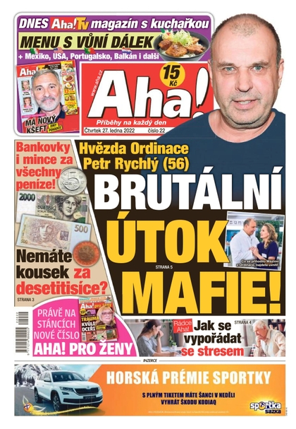 E-magazín AHA! - 27.1.2022 - CZECH NEWS CENTER a. s.