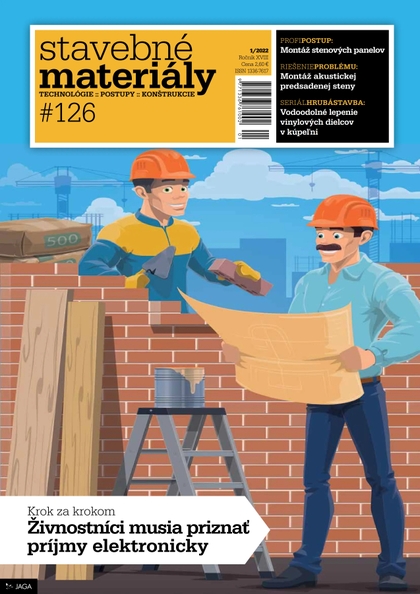 E-magazín Stavebné materiály 2022 01 - JAGA GROUP, s.r.o. 