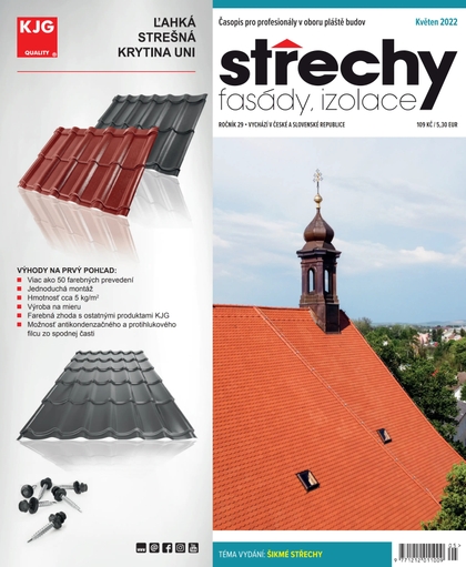 E-magazín Střechy, Fasády, Izolace 5/2022 - EEZY Publishing