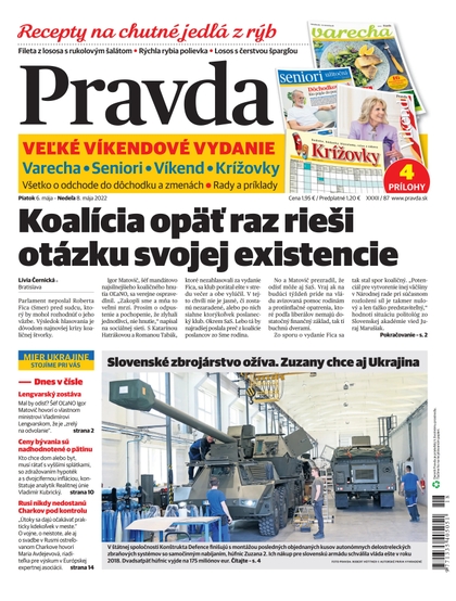 E-magazín Denník Pravda 6. 5. 2022 - OUR MEDIA SR a. s.