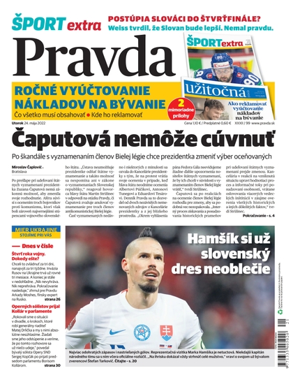 E-magazín Denník Pravda 24. 5. 2022 - OUR MEDIA SR a. s.