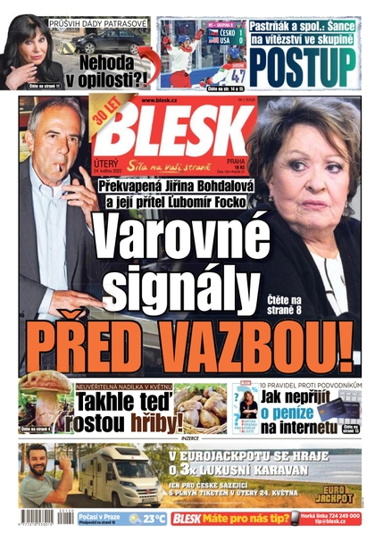 E-magazín BLESK - 24.5.2022 - CZECH NEWS CENTER a. s.