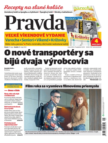 E-magazín Denník Pravda 27. 5. 2022 - OUR MEDIA SR a. s.