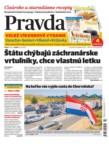 E-magazín Denník Pravda 10.6.2022 - OUR MEDIA SR a. s.