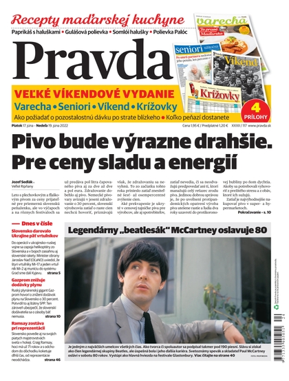 E-magazín Denník Pravda 17. 6. 2022 - OUR MEDIA SR a. s.