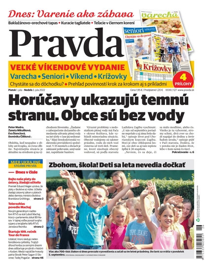 E-magazín Denník Pravda 1. 7. 2022 - OUR MEDIA SR a. s.