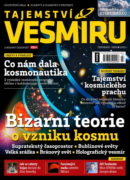 E-magazín Tajemství vesmíru 7-8/2022 - Extra Publishing, s. r. o.