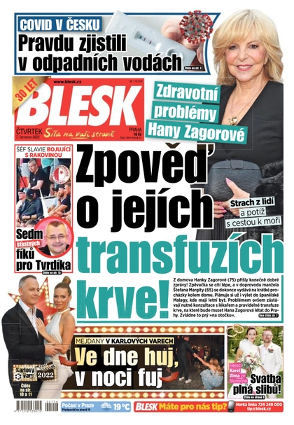 E-magazín BLESK - 7.7.2022 - CZECH NEWS CENTER a. s.