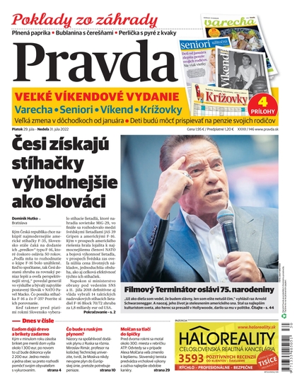 E-magazín Denník Pravda 29. 7. 2022 - OUR MEDIA SR a. s.