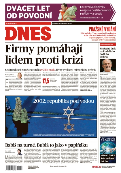 E-magazín MF DNES - 13.8.2022 - MAFRA, a.s.