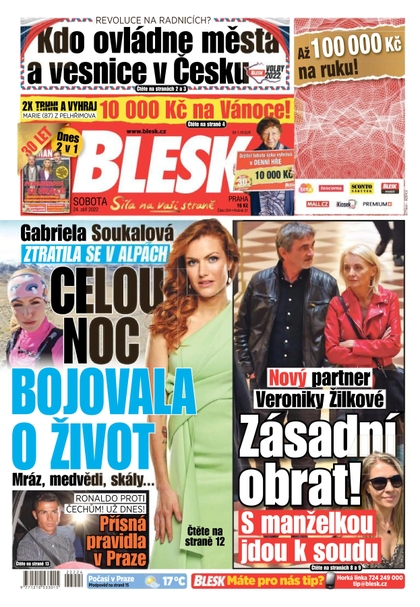E-magazín BLESK - 24.9.2022 - CZECH NEWS CENTER a. s.